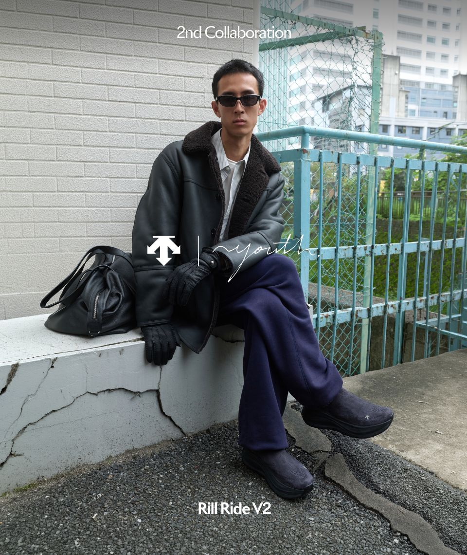 DESCENTE x youth 2nd Collaboration Rill Ride V2