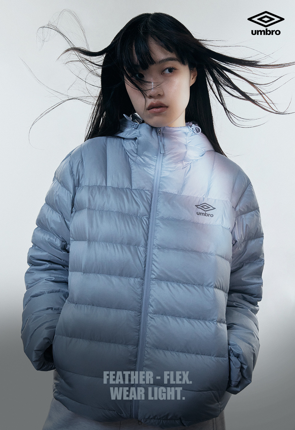 ジャケット・アウター UMBRO Feather Flex Lightweight Down UMBRO】 ☆ Feather Flex Lightweight Hoodie Down Jacket ☆ (UMBRO