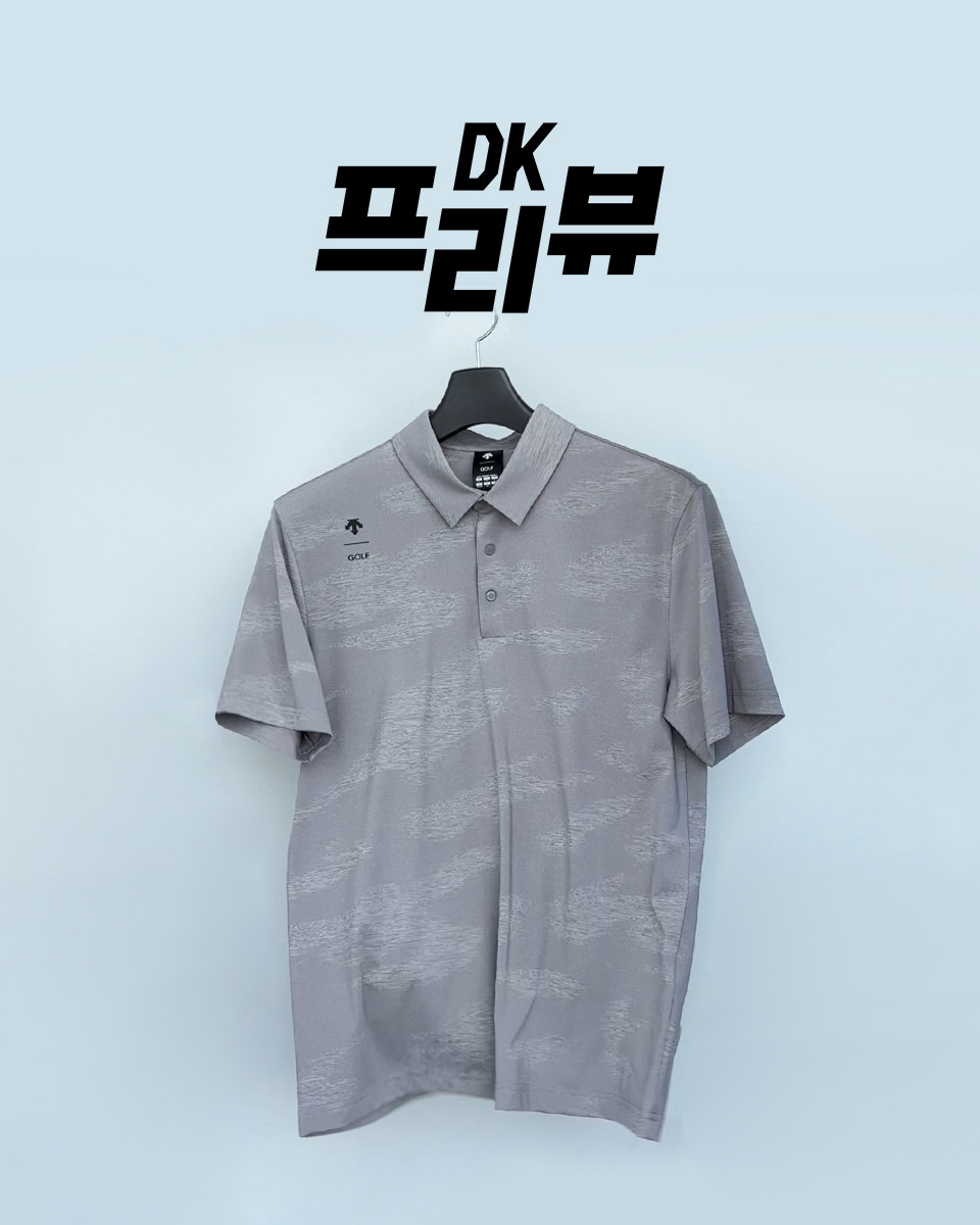 [런칭일 26. 03]남성 전판 패턴 카라 반팔 티셔츠