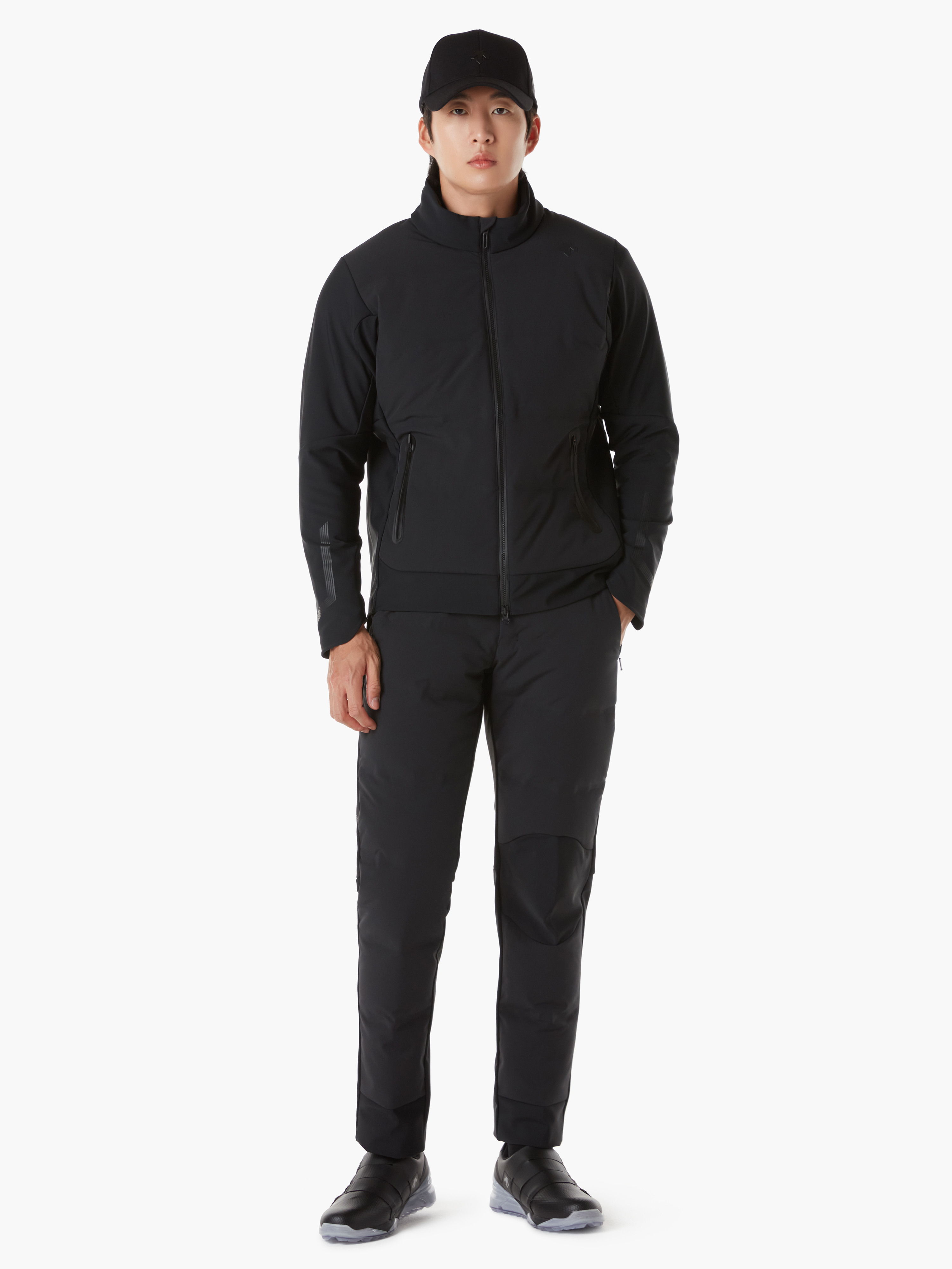 DESCENTE GOLF] [G-ARC COLLECTION] Full Zip Hybrid Down Jacket