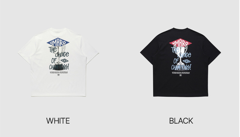 UMBRO Archive Trophy Short Sleeve T-Shirt