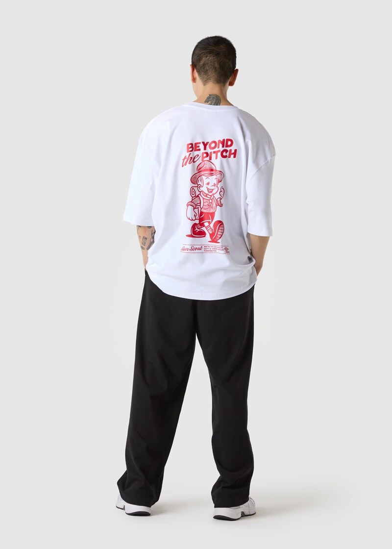Tシャツ・カットソー UMBRO NQ Sam Scout Graphic Short Sleeve T-Shirt Blue UQ111CR UMBRO NQ Sam Scout Graphic Short Sleeve T-shirt