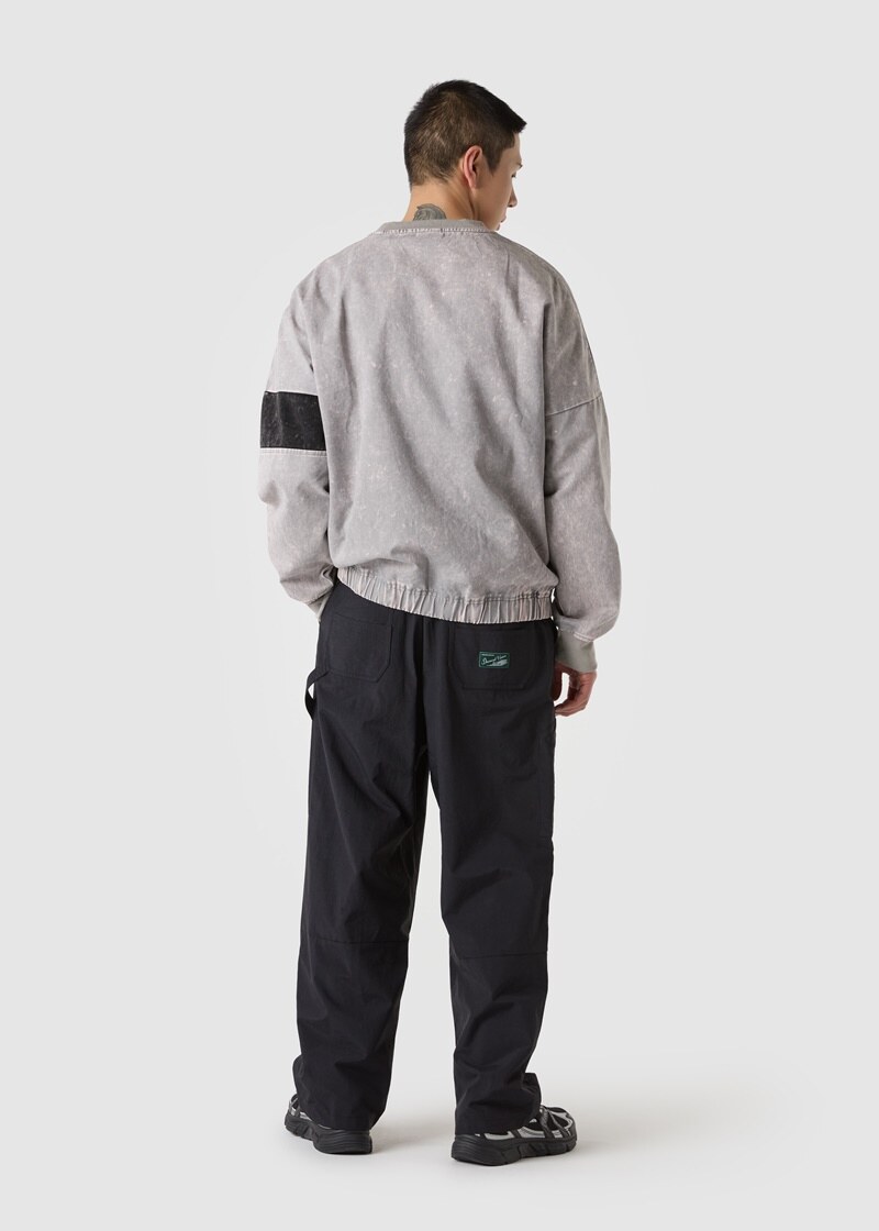 UMBRO NQ Washed Diamond Drill Sweat Shirt