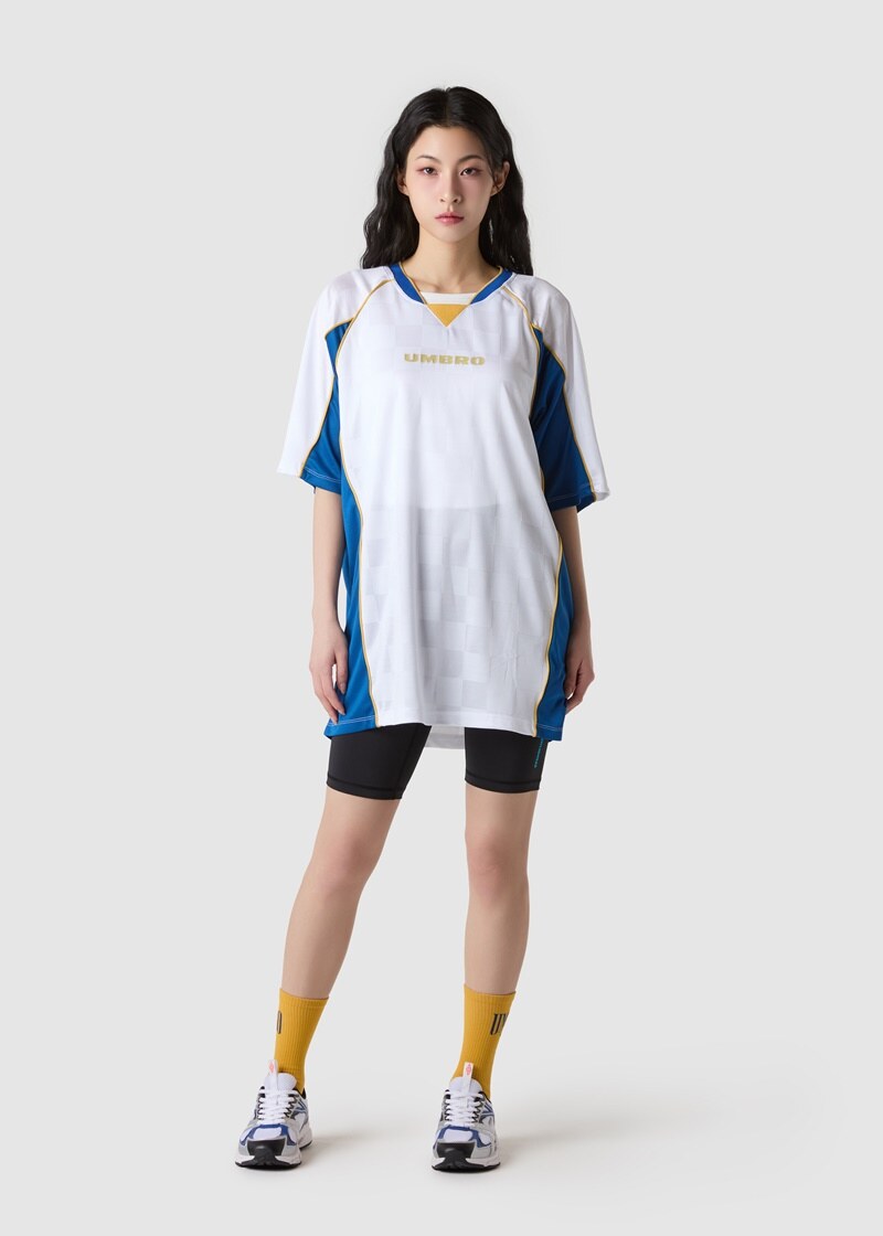 韓国*UMBRO■NQ Panel Raglan Short-Sleeved UMBRO NQ Panel Raglan Short-Sleeved Shirt