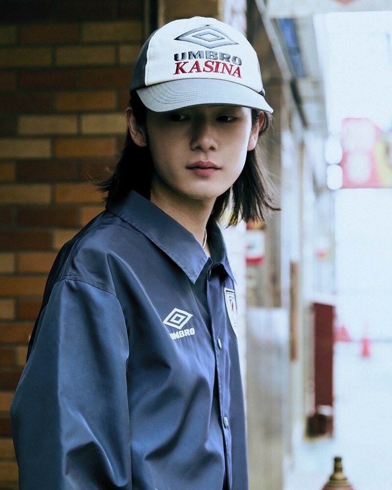 韓国*UMBRO■Late Checkout Cap■正規品 UMBRO] [UMBRO X KASINA] 트러커캡