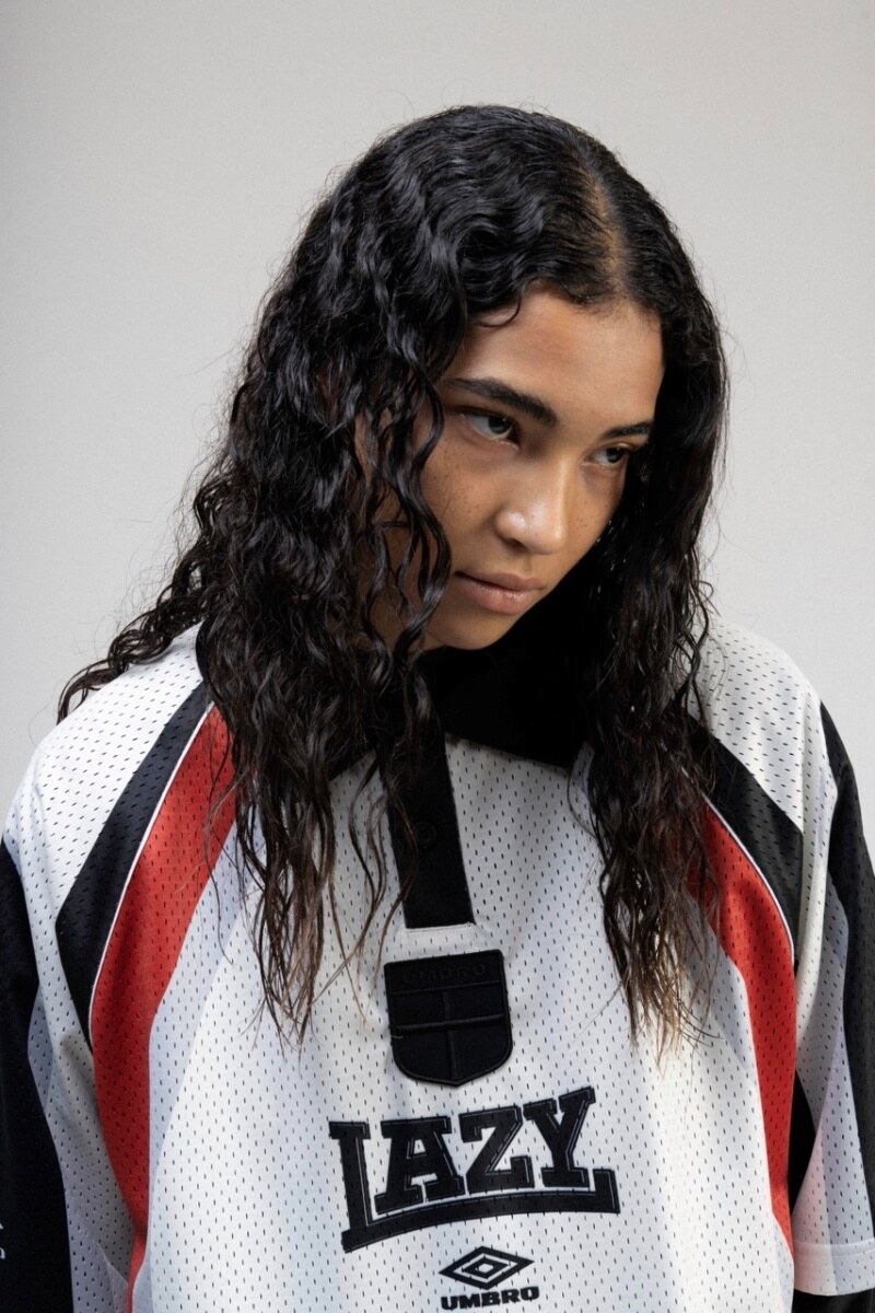 アンブロ X スラムジャム] 97/98 レイジーポロシャツブラック