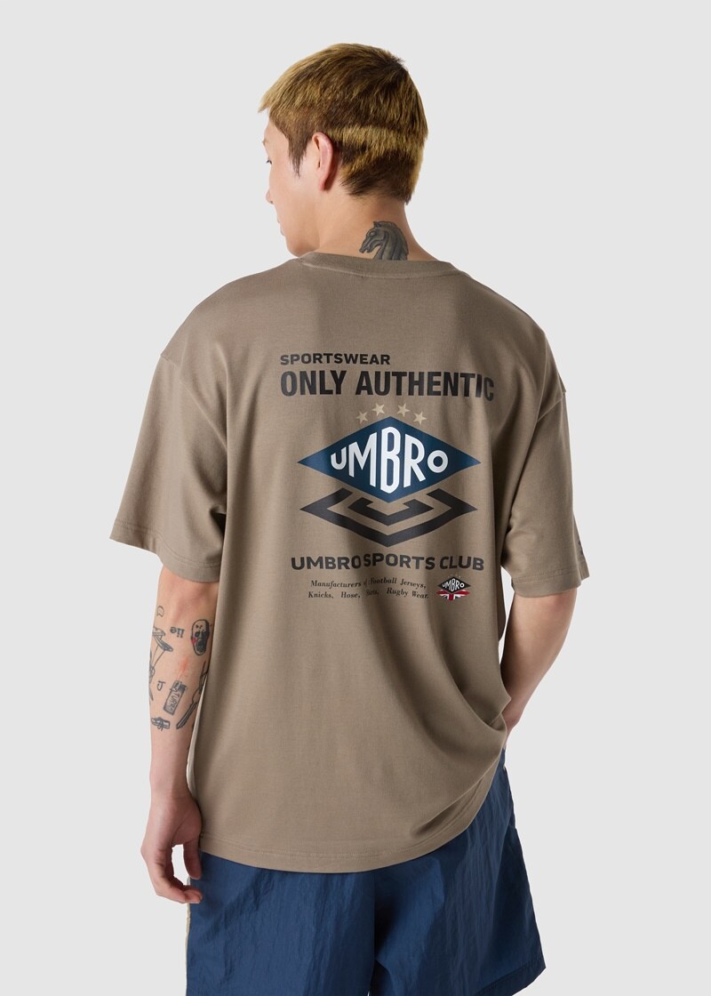UMBRO HBL Double Diamond Logo Short Sleeve T-shirt