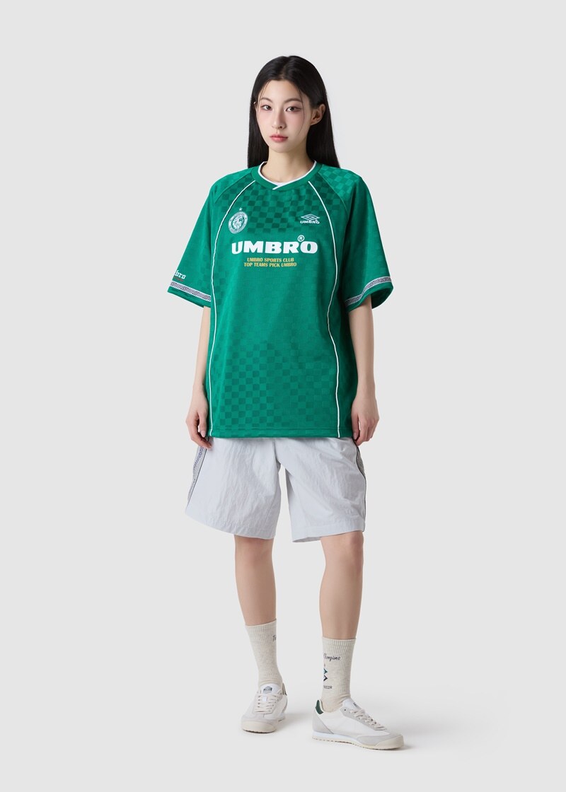 UMBRO BLOKE OG Stripe Jacquard Round Short Sleeve Jersey