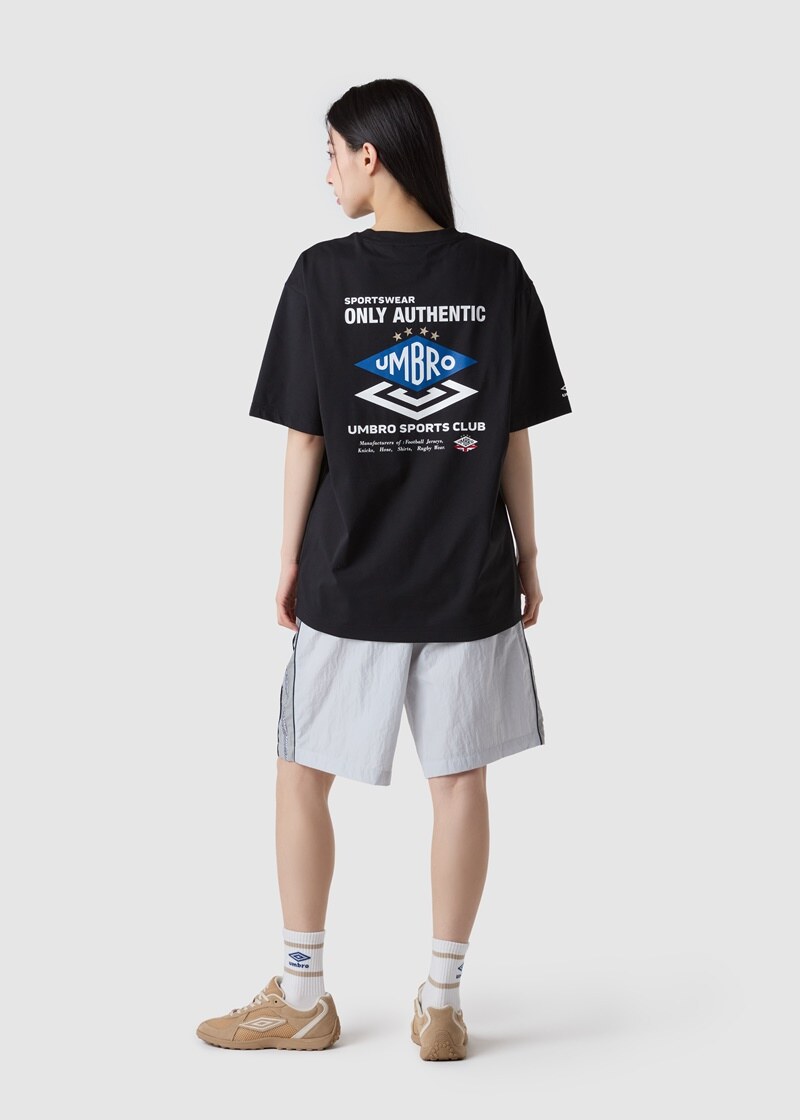 韓国*UMBRO■HBL Double DIA Logo Short Sleeve UMBRO HBL Double Diamond Logo Fresh Short Sleeve T-shirt