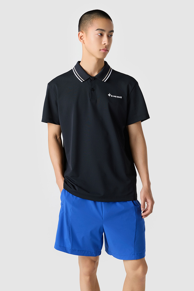 LE COQ SPORTIF] 유니 트리코트 피케 레귤러핏 폴로 티셔츠