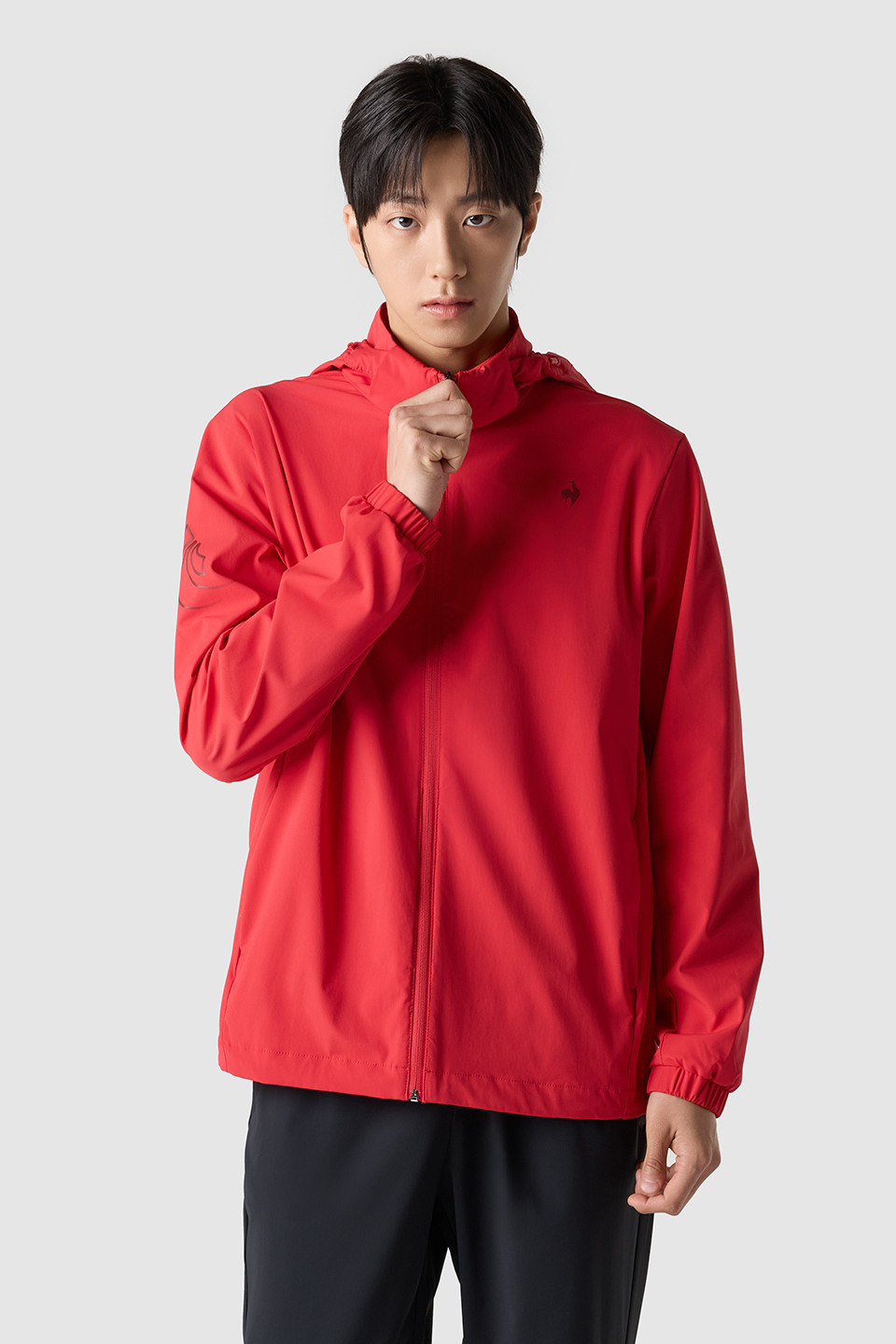 빨간 길 LE COQ SPORTIF] 유니 올라운드 홑겹 자켓