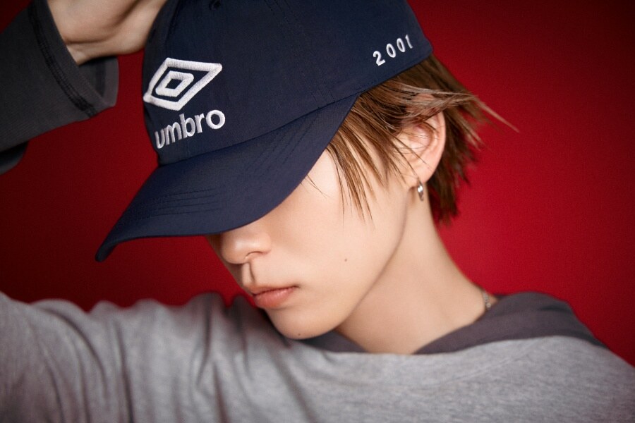 MUSINSA | UMBRO [Umbro x Asahi Hamada] Classic Ball Cap Navy