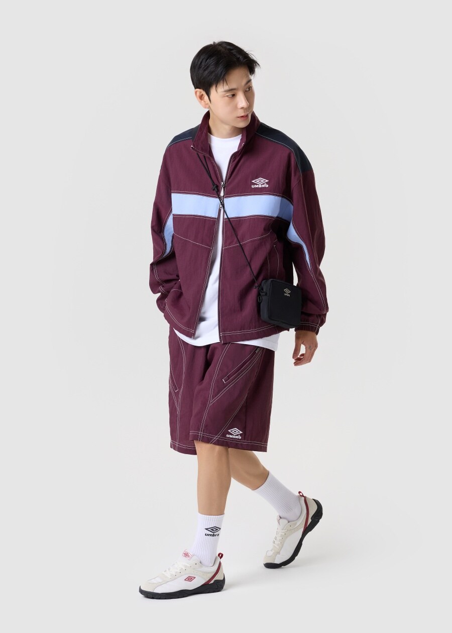 MUSINSA公式 | UMBRO クリスピータスラン 長袖ウィンドブレーカー
