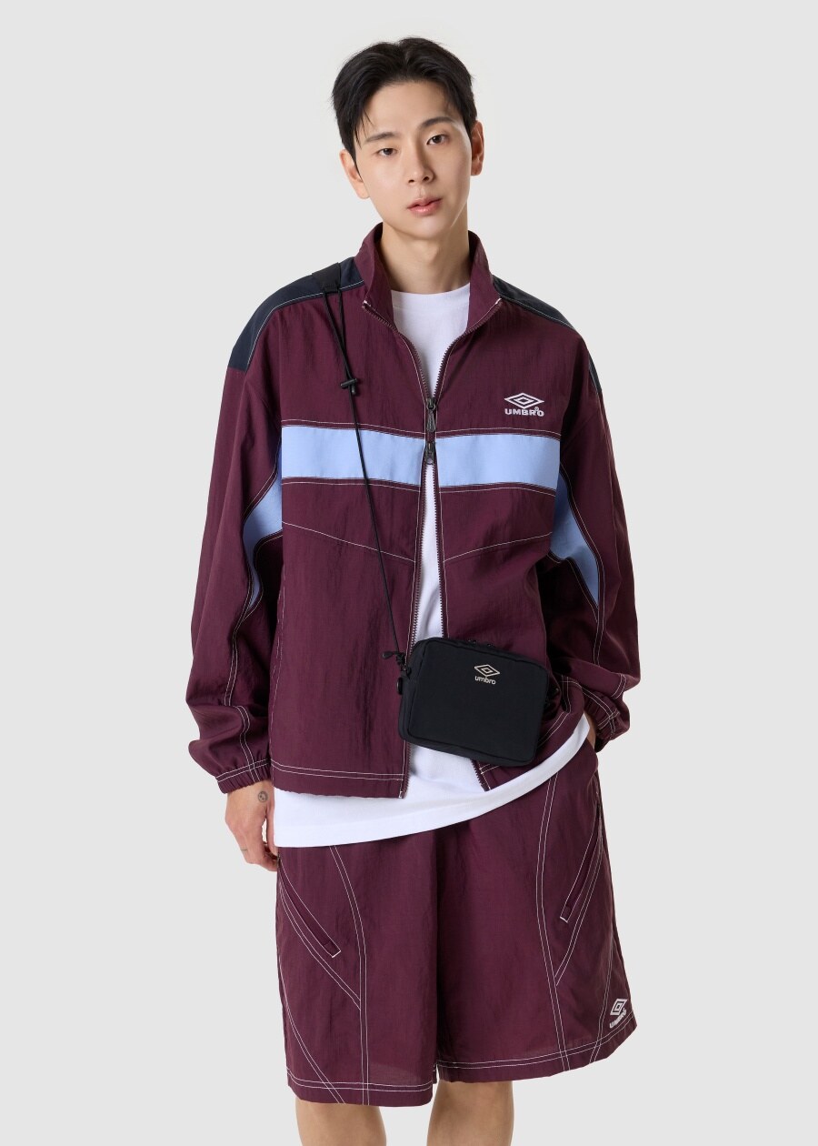 MUSINSA公式 | UMBRO クリスピータスラン 長袖ウィンドブレーカー