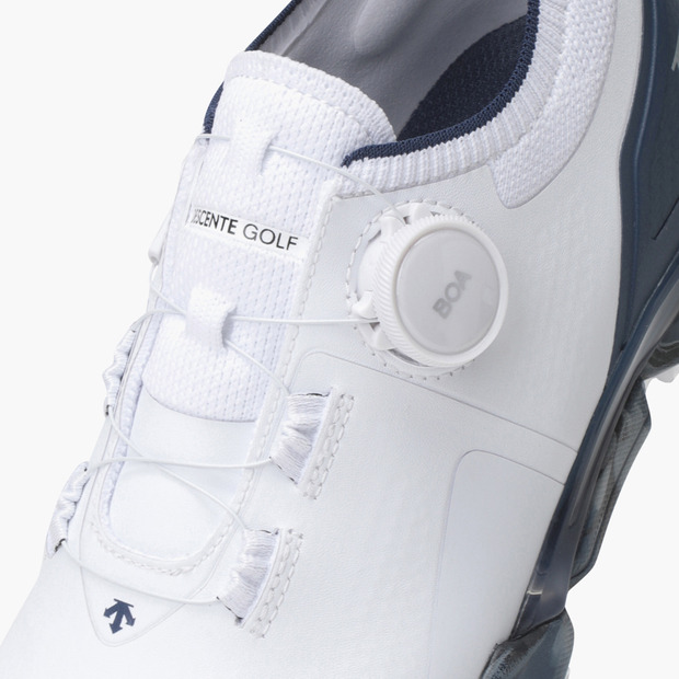 【DESCENTE GOLF】男女共用 EAGLE FLEX BOA /追跡付 DESCENTE GOLF☆EAGLE FLEX BOA☆スパイクレス☆兼用☆NAVY