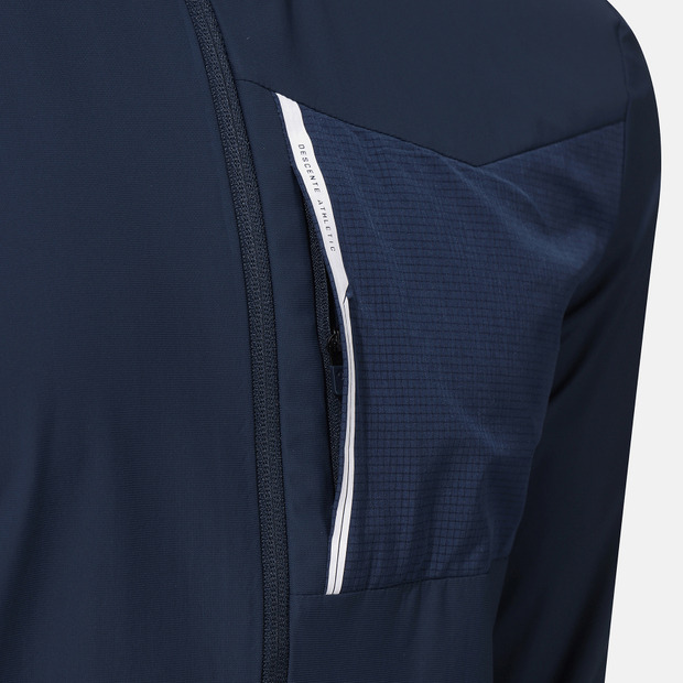 ぷれでたーらっと 光沢ストレッチ体操服半乳上着 【ネイビー袖×白ライン】 Amazon | 光沢ストレッチ体操服 ブルマ ネイビー | トアミ