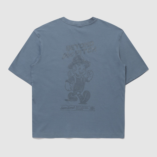 韓国*UMBRO■NQ Sam Scout Graphic Short Sleeve UMBRO NQ Sam Scout Graphic Short Sleeve T-shirt