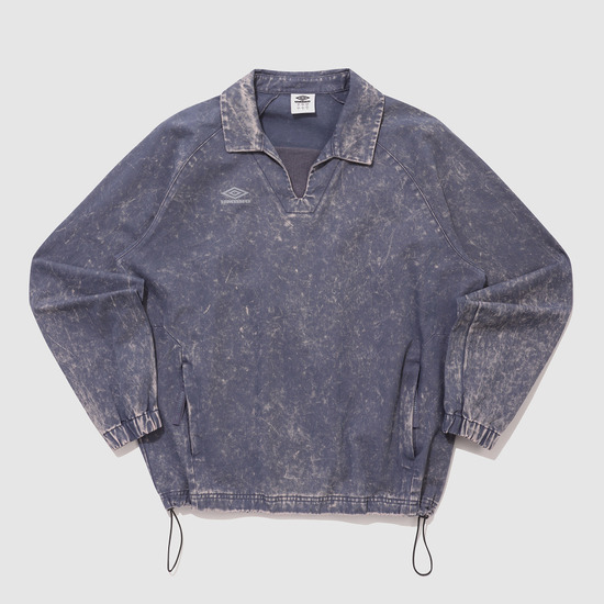 UMBRO■NQ Washed Drill Top■送料込 Umbro washed drill sweatshirt top in gray | ASOS