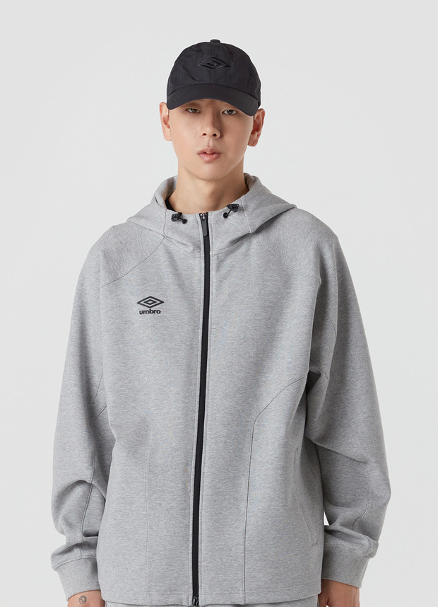 UMBRO] PTR 프리 매치 니트 후드 집업