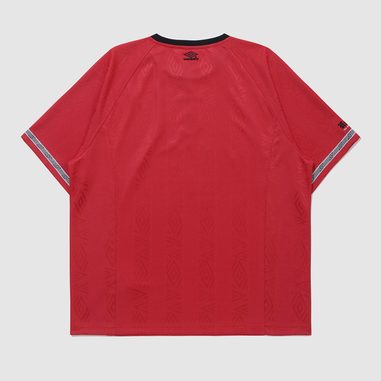 UMBRO BLOKE OG Stripe Jacquard Round Short Sleeve Jersey