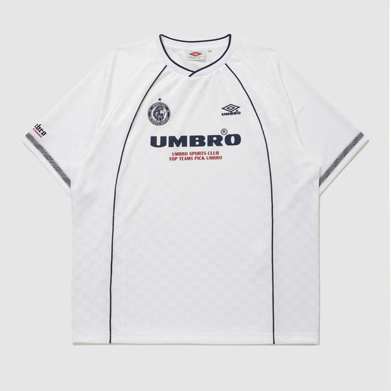 UMBRO BLOKE OG Stripe Jacquard Round Short Sleeve Jersey