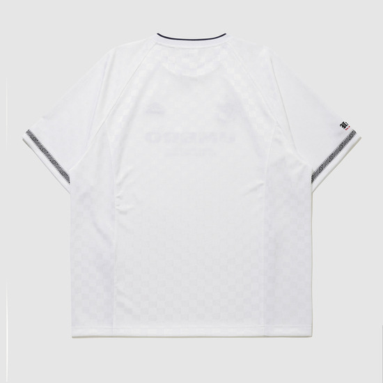 ★UMBRO★ HBL BLOKE OG Striped Jacquard Round Short Sleeve J UMBRO BLOKE OG Stripe Jacquard Round Short Sleeve Jersey
