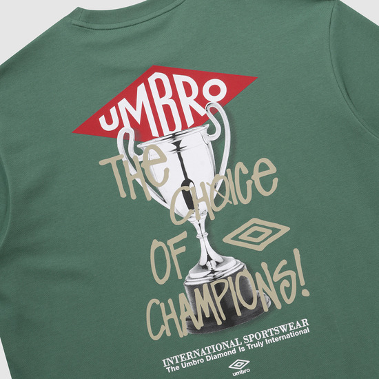 UMBRO Archive Trophy Short Sleeve T-Shirt