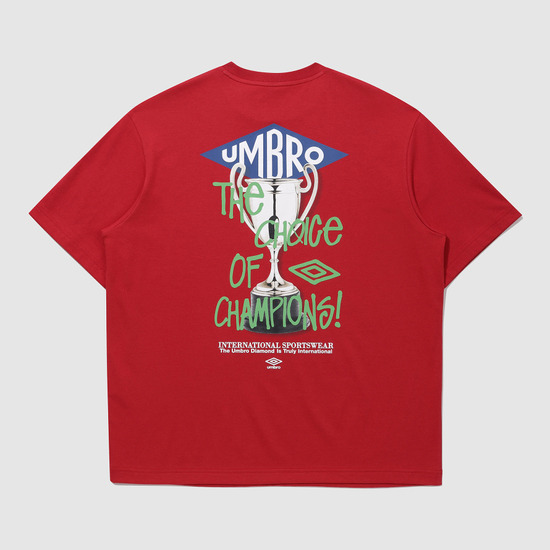 UMBRO Archive Trophy Short Sleeve T-Shirt