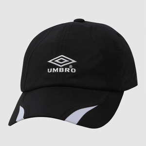 ★UMBRO★ 2LAYER BALL CAP BLACKUQ223CCP52 UQ223CCP52_BLK0 Caps Umbro 50% Cotton - 50%