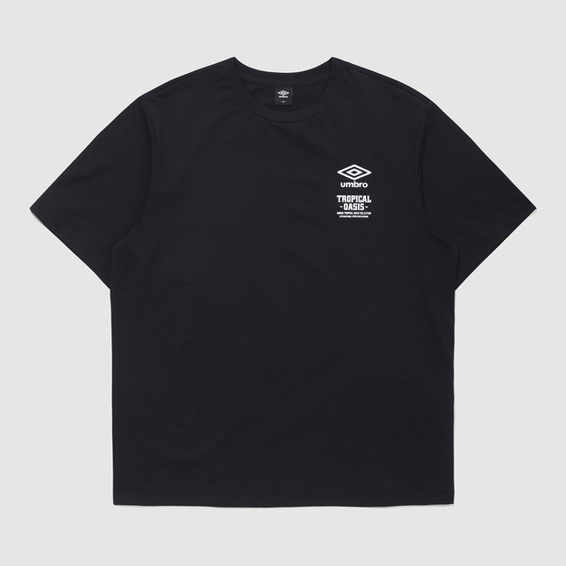 韓国*UMBRO■Tropical Oasis Paradise Short Sleeve UMBRO] 트로피컬 오아시스 파라다이스 프레쉬 반팔 티셔츠