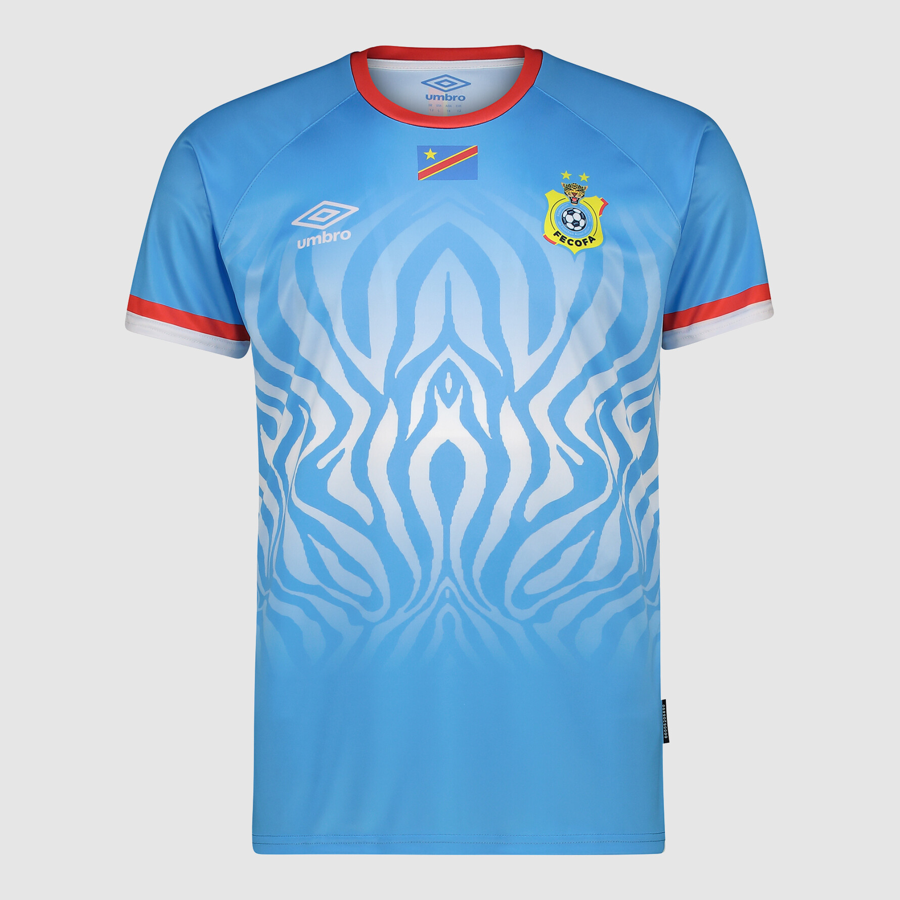 UMBRO] DR Congo 25 Official Elite Home Jersey (Pre-WC & AFCON Edition)